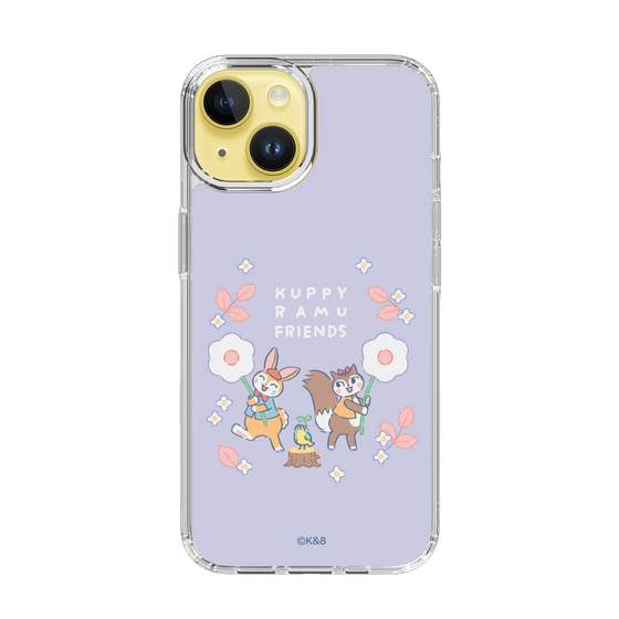 Slim Protection Case［ Kuppyramu Friends - Flower ］