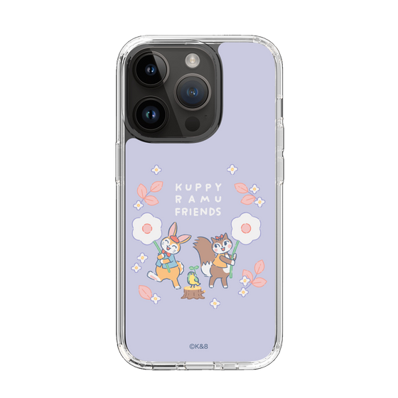Slim Protection Case［ Kuppyramu Friends - Flower ］