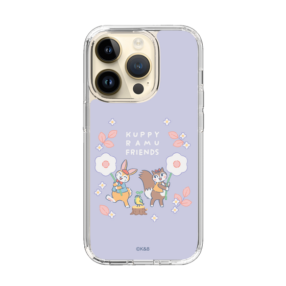 Slim Protection Case［ Kuppyramu Friends - Flower ］