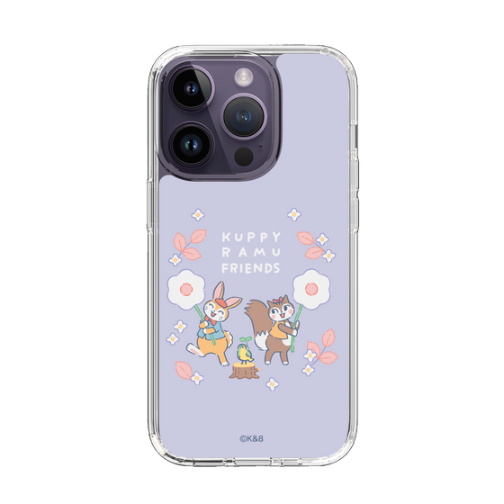 Slim Protection Case［ Kuppyramu Friends - Flower ］
