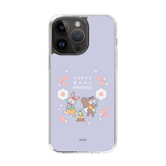 Slim Protection Case［ Kuppyramu Friends - Flower ］