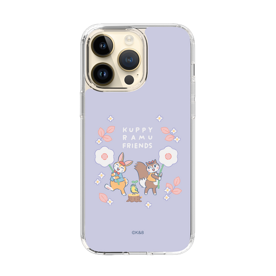 Slim Protection Case［ Kuppyramu Friends - Flower ］