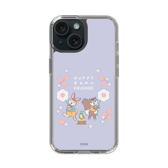 Slim Protection Case［ Kuppyramu Friends - Flower ］
