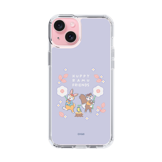 Slim Protection Case［ Kuppyramu Friends - Flower ］