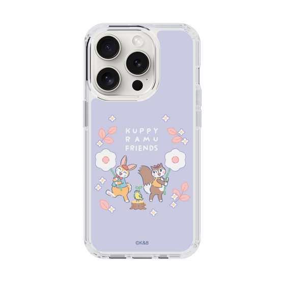 Slim Protection Case［ Kuppyramu Friends - Flower ］