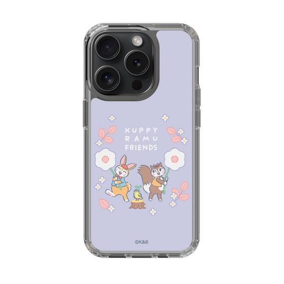 Slim Protection Case［ Kuppyramu Friends - Flower ］