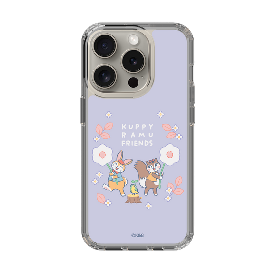 Slim Protection Case［ Kuppyramu Friends - Flower ］