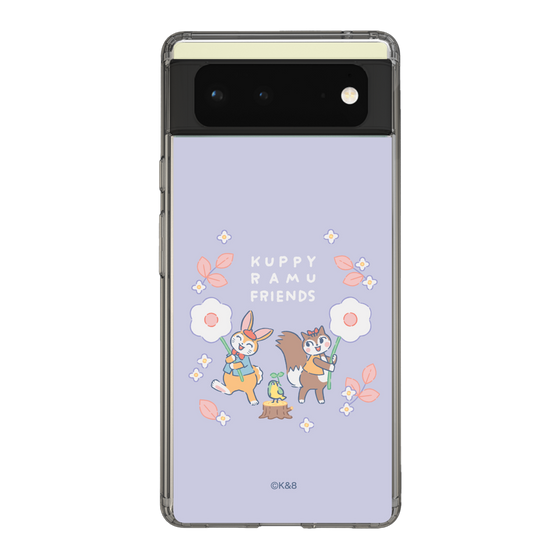 Slim Protection Case［ Kuppyramu Friends - Flower ］