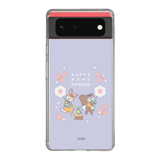 Slim Protection Case［ Kuppyramu Friends - Flower ］
