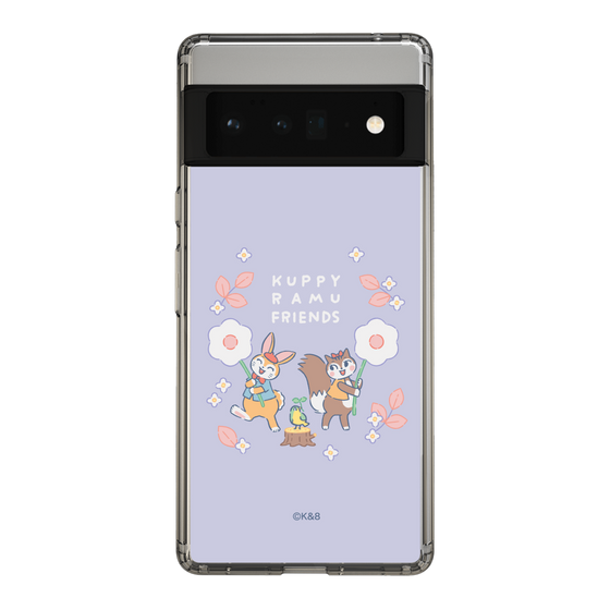 Slim Protection Case［ Kuppyramu Friends - Flower ］
