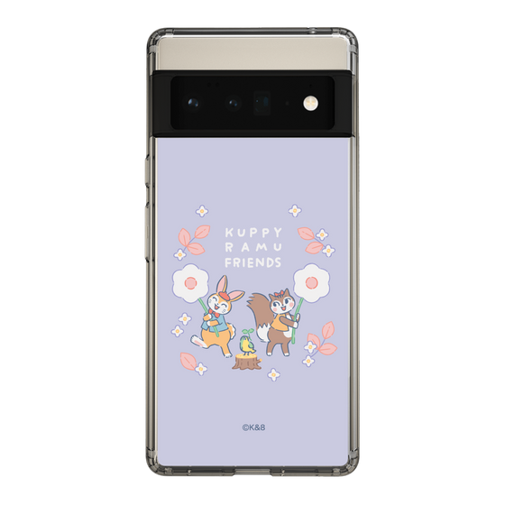 Slim Protection Case［ Kuppyramu Friends - Flower ］