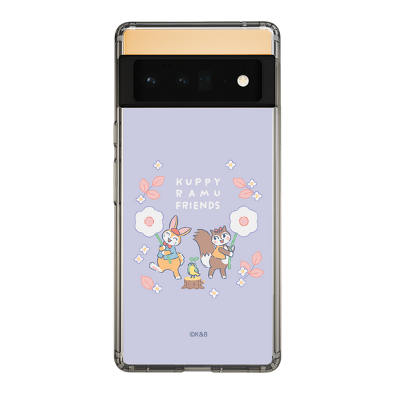 Slim Protection Case［ Kuppyramu Friends - Flower ］