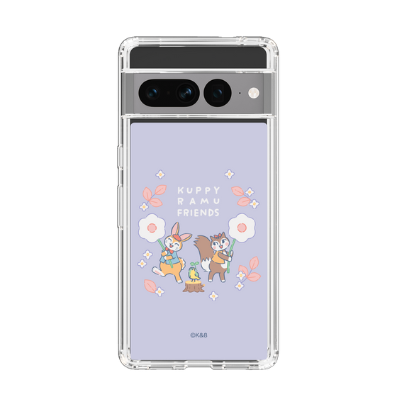 Slim Protection Case［ Kuppyramu Friends - Flower ］