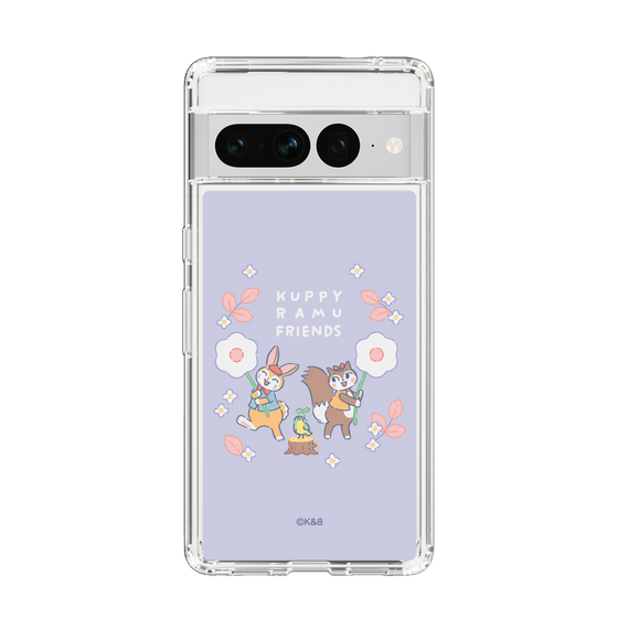 Slim Protection Case［ Kuppyramu Friends - Flower ］
