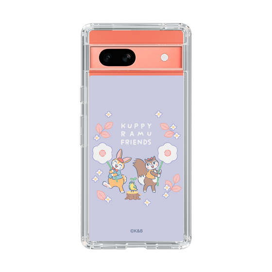 Slim Protection Case［ Kuppyramu Friends - Flower ］