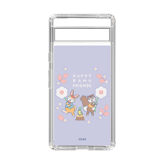 Slim Protection Case［ Kuppyramu Friends - Flower ］