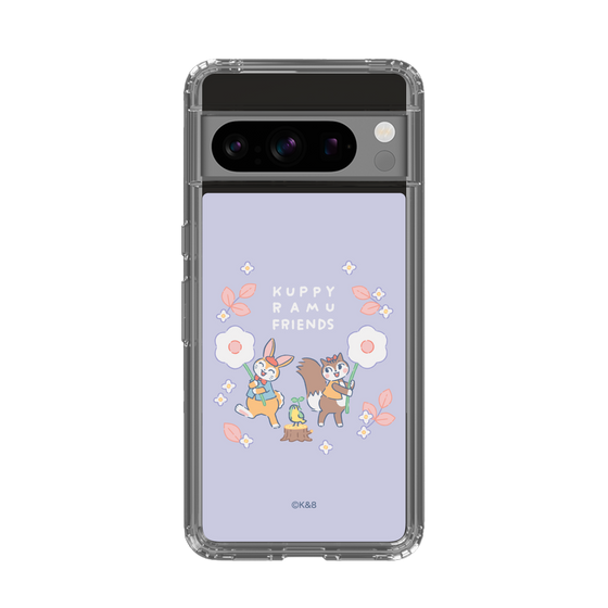 Slim Protection Case［ Kuppyramu Friends - Flower ］