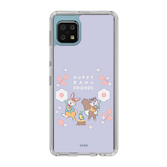 Slim Protection Case［ Kuppyramu Friends - Flower ］