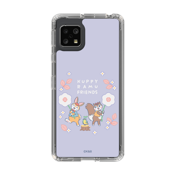 Slim Protection Case［ Kuppyramu Friends - Flower ］