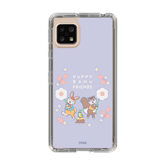 Slim Protection Case［ Kuppyramu Friends - Flower ］