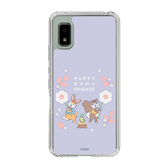 Slim Protection Case［ Kuppyramu Friends - Flower ］