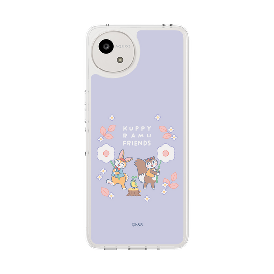 Slim Protection Case［ Kuppyramu Friends - Flower ］