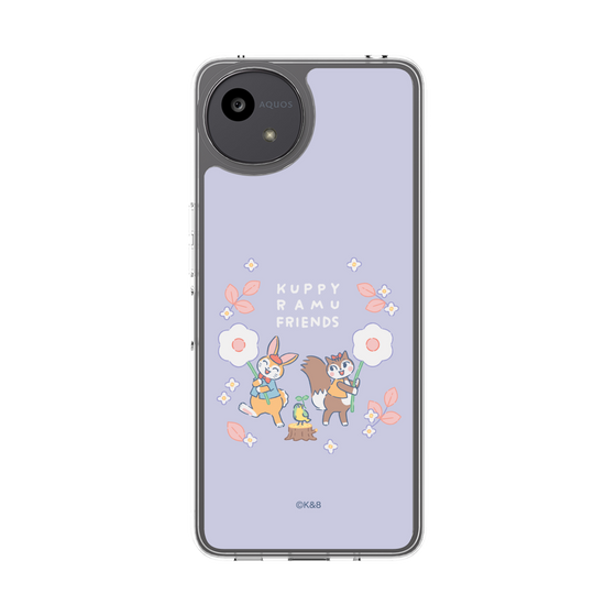 Slim Protection Case［ Kuppyramu Friends - Flower ］