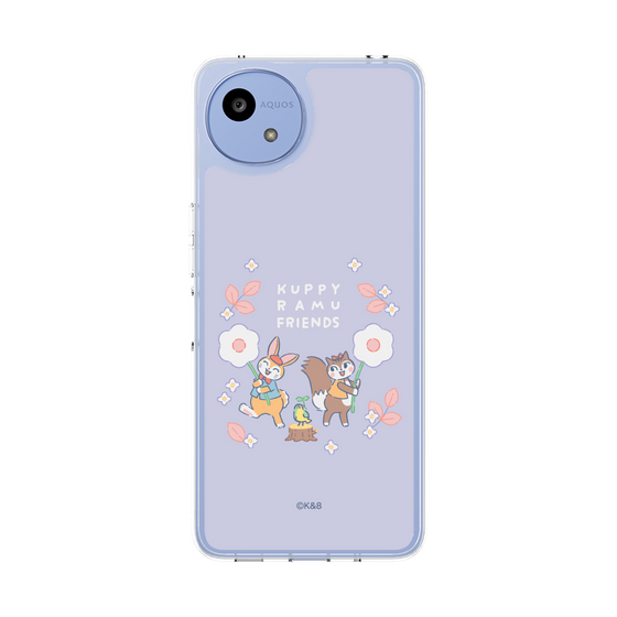 Slim Protection Case［ Kuppyramu Friends - Flower ］