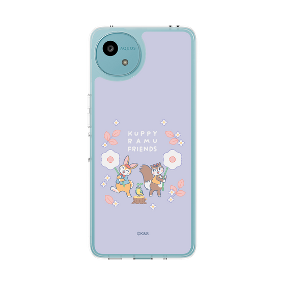 Slim Protection Case［ Kuppyramu Friends - Flower ］
