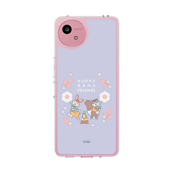 Slim Protection Case［ Kuppyramu Friends - Flower ］