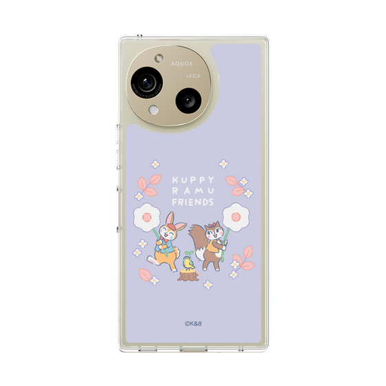 Slim Protection Case［ Kuppyramu Friends - Flower ］