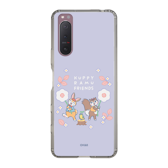 Slim Protection Case［ Kuppyramu Friends - Flower ］