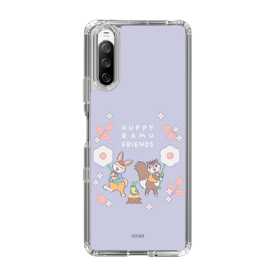 Slim Protection Case［ Kuppyramu Friends - Flower ］