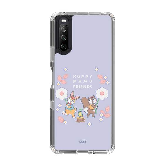 Slim Protection Case［ Kuppyramu Friends - Flower ］