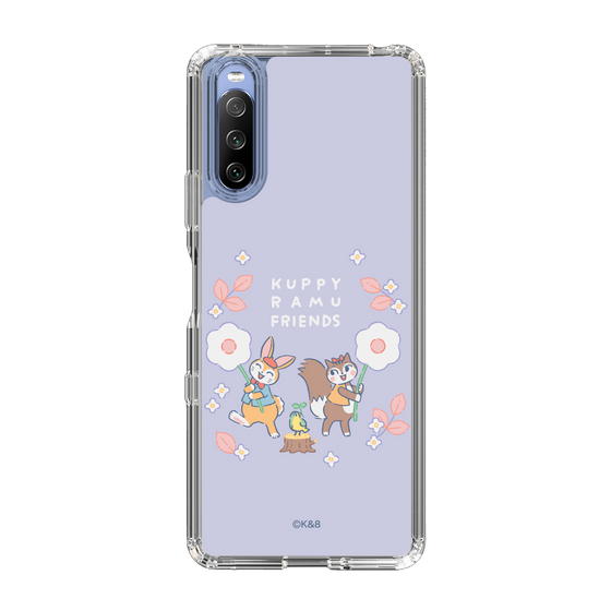 Slim Protection Case［ Kuppyramu Friends - Flower ］