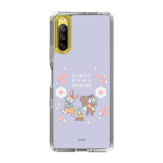 Slim Protection Case［ Kuppyramu Friends - Flower ］