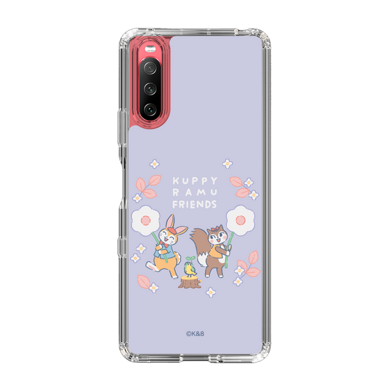 Slim Protection Case［ Kuppyramu Friends - Flower ］