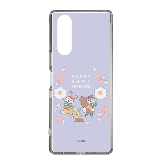 Slim Protection Case［ Kuppyramu Friends - Flower ］