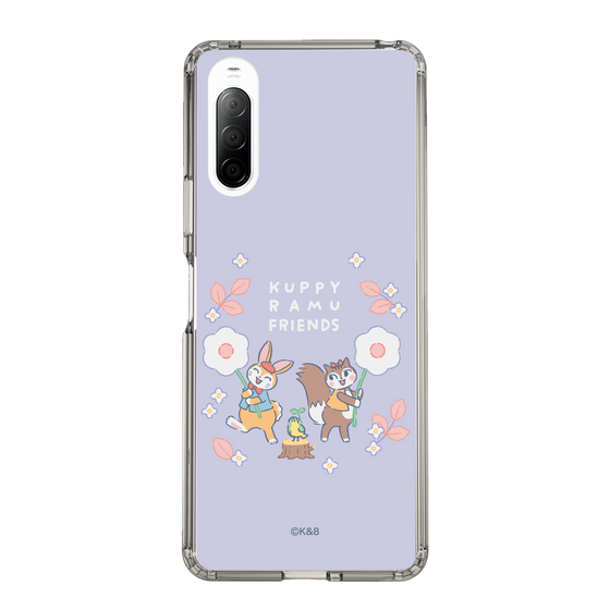 Slim Protection Case［ Kuppyramu Friends - Flower ］