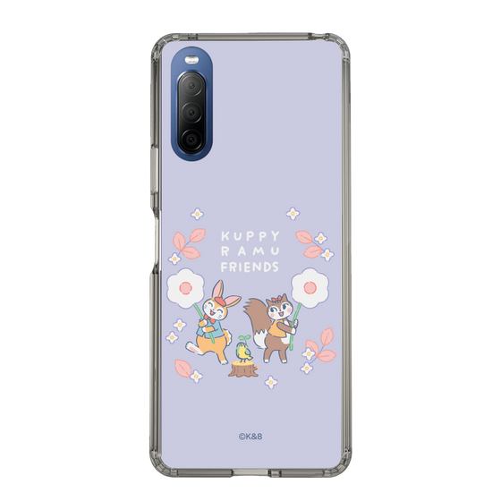 Slim Protection Case［ Kuppyramu Friends - Flower ］