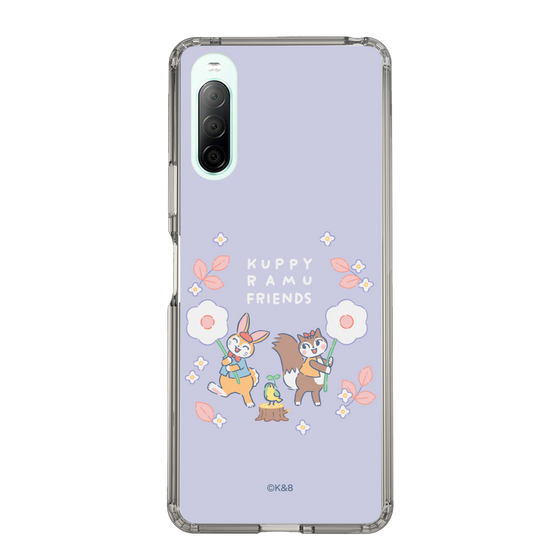 Slim Protection Case［ Kuppyramu Friends - Flower ］