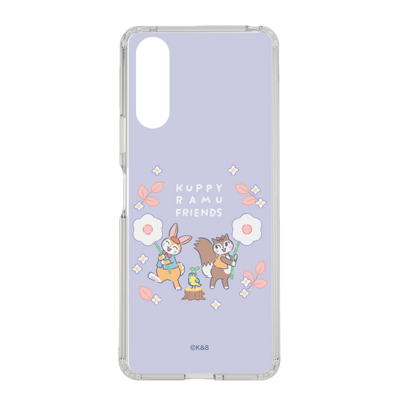 Slim Protection Case［ Kuppyramu Friends - Flower ］