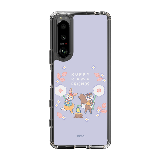 Slim Protection Case［ Kuppyramu Friends - Flower ］