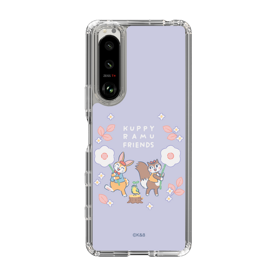 Slim Protection Case［ Kuppyramu Friends - Flower ］