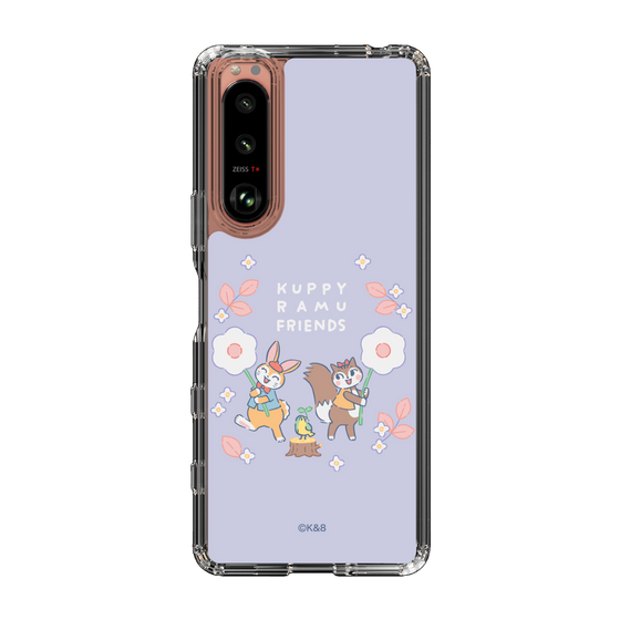 Slim Protection Case［ Kuppyramu Friends - Flower ］