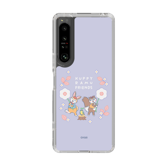 Slim Protection Case［ Kuppyramu Friends - Flower ］