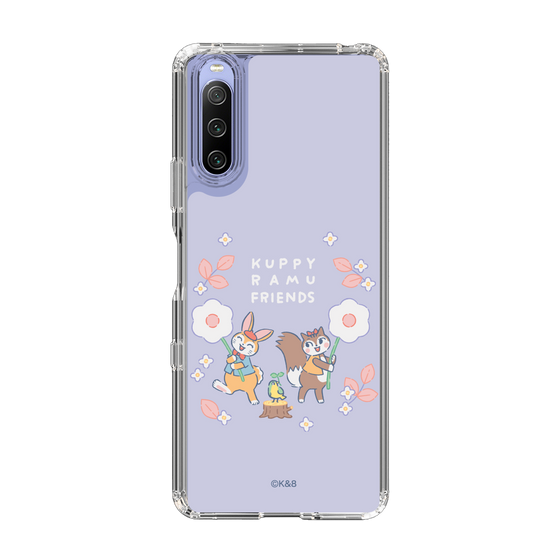 Slim Protection Case［ Kuppyramu Friends - Flower ］