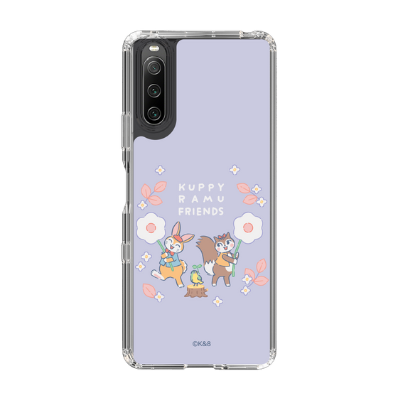 Slim Protection Case［ Kuppyramu Friends - Flower ］