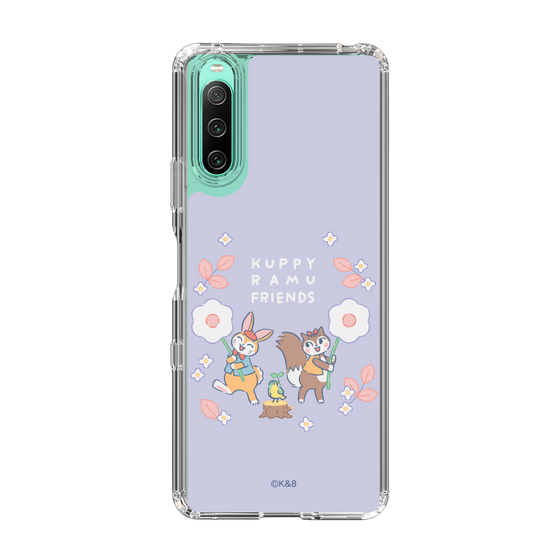 Slim Protection Case［ Kuppyramu Friends - Flower ］