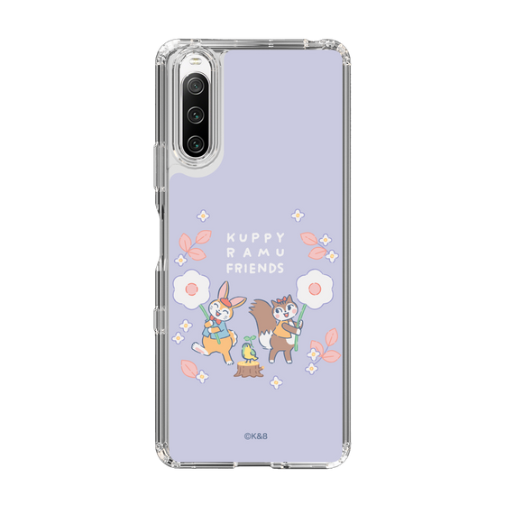 Slim Protection Case［ Kuppyramu Friends - Flower ］